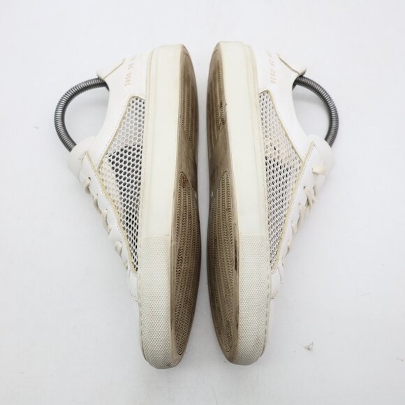 Common Projects Achilles Low Top Sneakers Women's EU 38 White Leather Lace Up - Picture 8 of 11